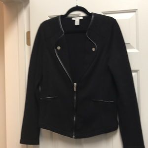 Black sweater jacket